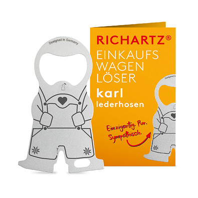 RICHARTZ EINKAUFSWAGENLÖSER karl lederhosen