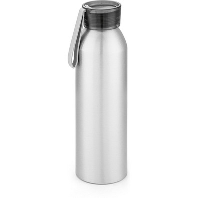 RIO. Recycelt Aluminium (100% rAL) flasche mit PP-Verschluss 660 mL, Satinsilber