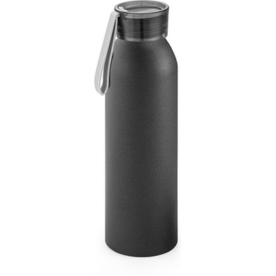 RIO. Recycelt Aluminium (100% rAL) flasche mit PP-Verschluss 660 mL, Schwarz