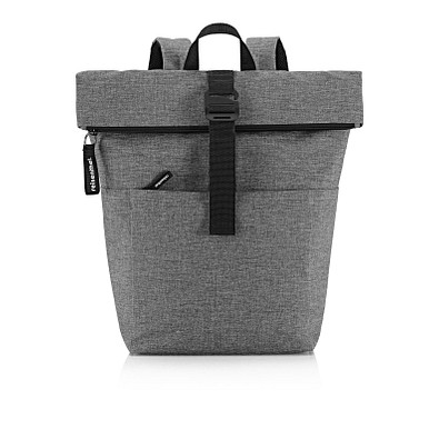 reisenthel® Rucksack rolltop backpack, twist silver