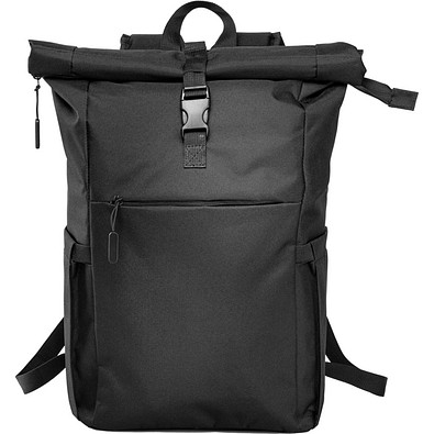 Rollup-Rucksack SIMPLE, schwarz