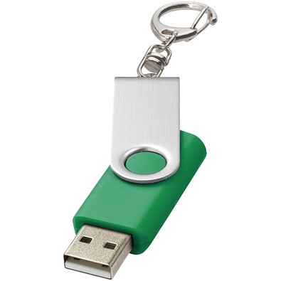 Rotate mit Schlüsselanhänger USB-Stick, grün, 2GB