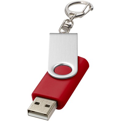Rotate mit Schlüsselanhänger USB-Stick, rot, 32GB