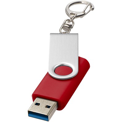 Rotate USB-Stick 3.0 mit Schlüsselanhänger, rot, 32GB