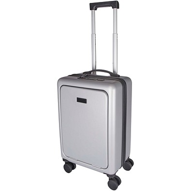 Rover Pro 20 Kabinentrolley aus recyceltem GRS-Material 40 L, silber