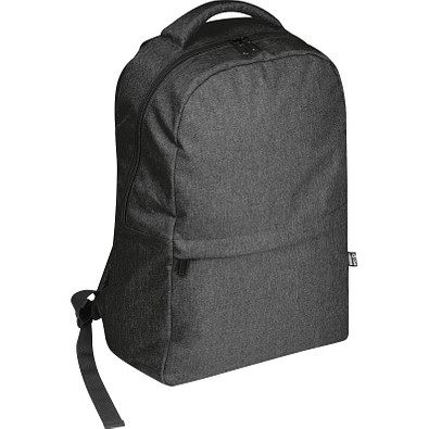 RPET Rucksack Rimini,schwarz