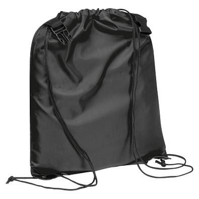 RPET Sportbeutel Montevideo,schwarz