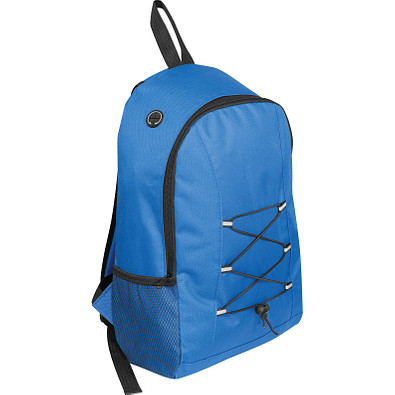 Rucksack aus Polyester, blau