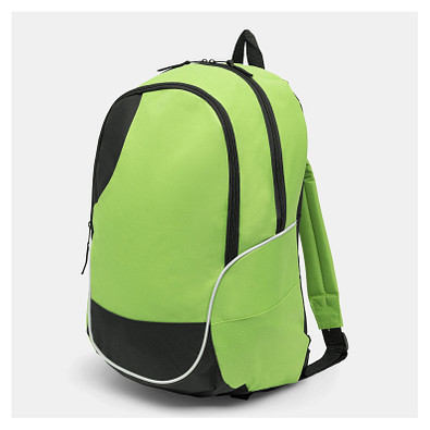 Rucksack CURVE,hellgrün, schwarz