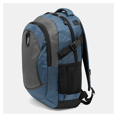 Rucksack HIGH-CLASS,blau, grau