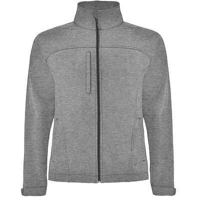 Rudolph Softshelljacke Unisex, heather schwarz, 2XL