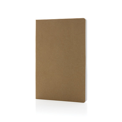 Salton Luxus Kraftpapier Notizbuch A5, braun