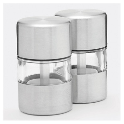 Salz- und Pfefferstreuer-Set SPICE FLAVOUR,silber