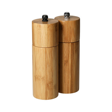 Salz- und Pfeffermühlen-Set Grind, natur/schwarz/weiß