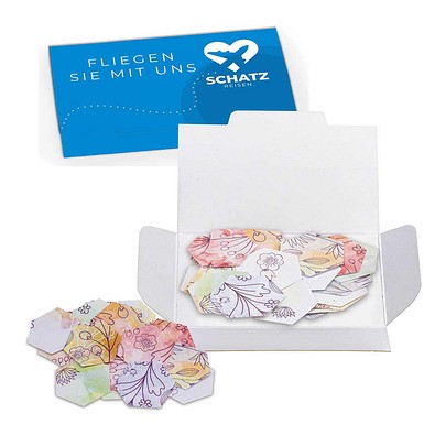 Samenpapier-Waben, 1-seit. Druck