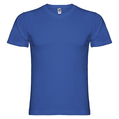 Samoyedo T-Shirt mit V-Ausschnitt für Herren, Royal, 3XL