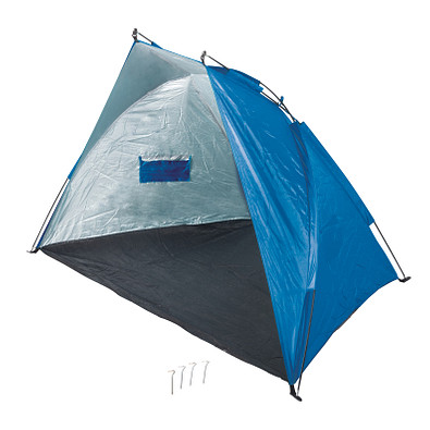 Schattenspendende Strandmuschel CLOUDY,blau