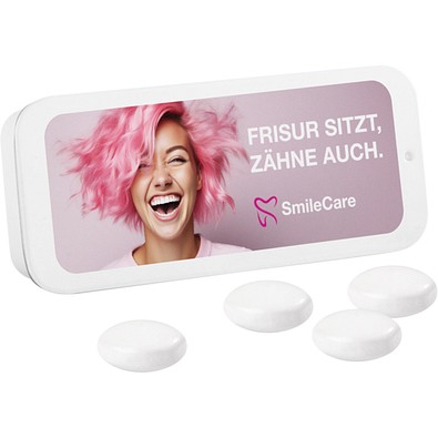 Schiebedeckeldose, Mentos Mint, inkl. Druck