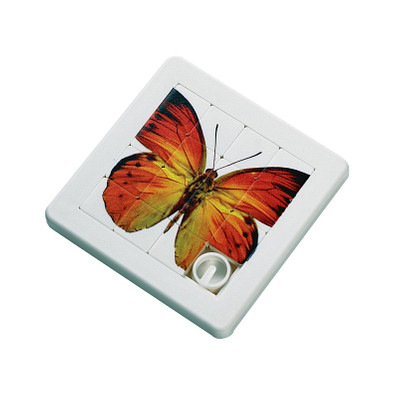 Schiebepuzzle Space 15, weiß