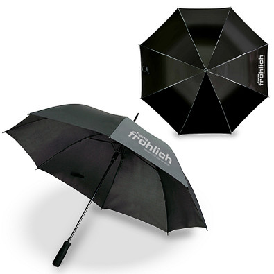 Automatik-Stockschirm Funky, schwarz