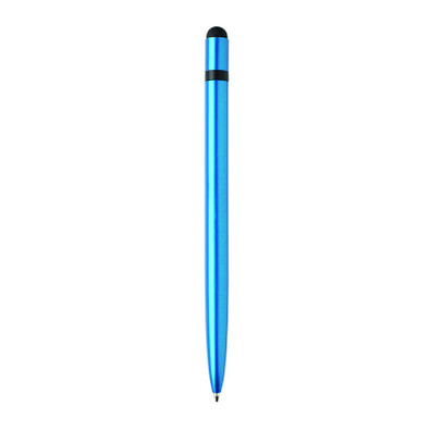 XD COLLECTION Schlanker Aluminium-Drehkugelschreiber, blaue Mine, hellblau XD COLLECTION Schlanker Aluminium-Drehkugelschreiber, blaue Mine, hellblau