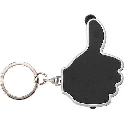 Schlüsselanhänger Like, Schwarz Schlüsselanhänger Like, Schwarz