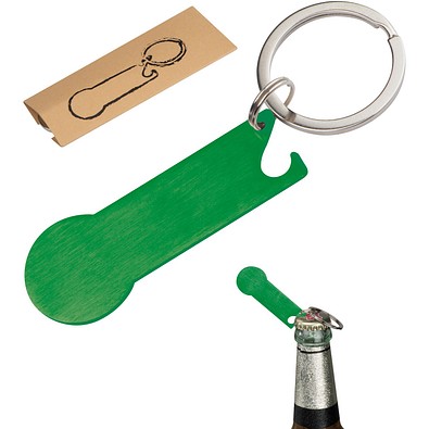 Einkaufswagenlöser no coin, grün