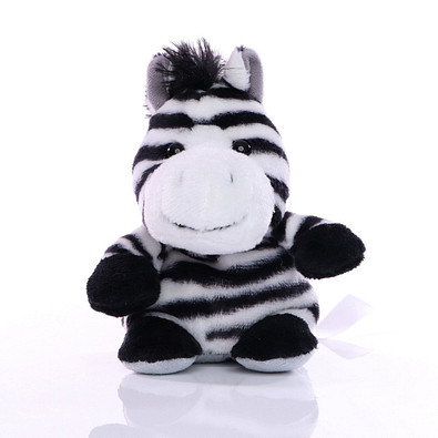 Schmoozies® XXL Zebra, weiß/schwarz