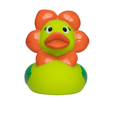 Schnabels® Bade-Ente Blume, grün