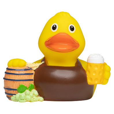 Schnabels® Bade-Ente Brauer, bunt