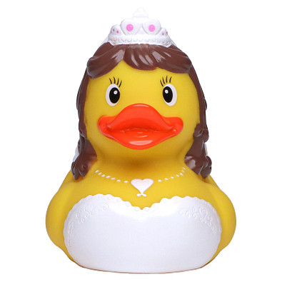 Schnabels® Bade-Ente Braut, bunt