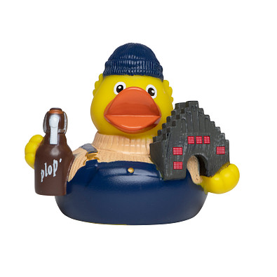 Schnabels® Bade-Ente CityDuck® Flensburg, bunt