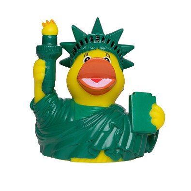 Schnabels® Bade-Ente CityDuck® New York, bunt