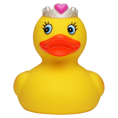 Schnabels® Bade-Ente Prinzessin, bunt