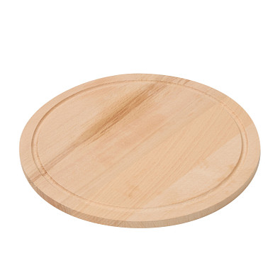 Schneidebrett WOODEN CIRCLE,braun