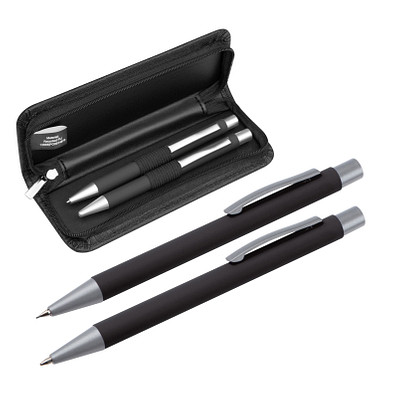 Schreibset Uppsala,schwarz