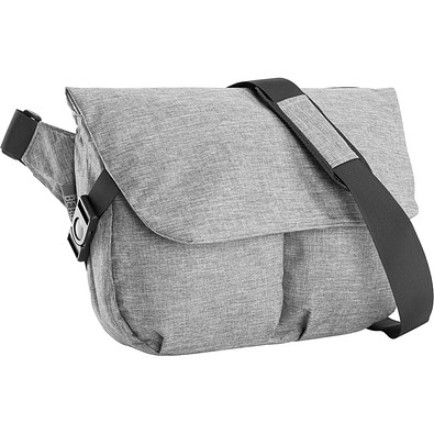 Schultertasche CHICAGO, grau