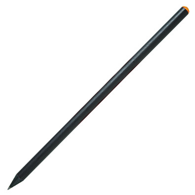 PENKO® Bleistift schwarz mit Kristall, schwarz/orange