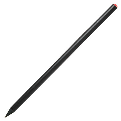 PENKO® Bleistift schwarz mit Kristall, schwarz/rot