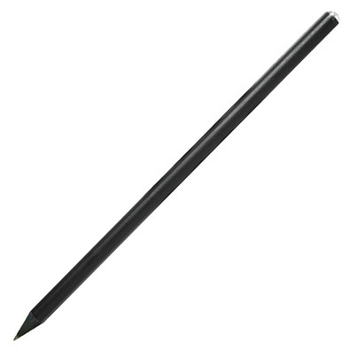 PENKO® Bleistift schwarz mit Kristall, schwarz/weiß