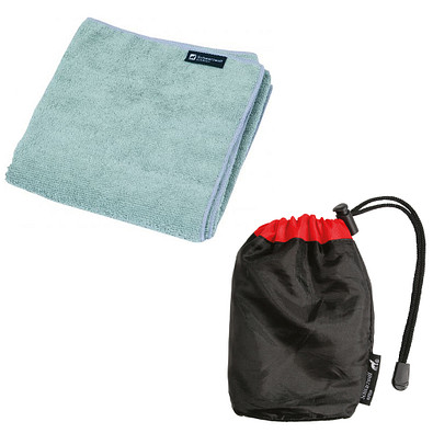 Schwarzwolf outdoor® LOBOS Outdoor-Multifunktions-Handtuch, grau