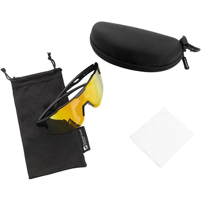 Schwarzwolf outdoor® TRINITY polarisierte Sonnenbrille UV400, schwarz