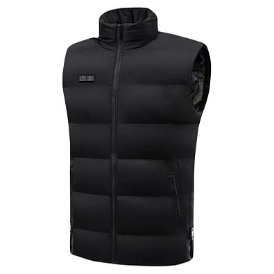 SCX.design G01 Thermoweste mit Wärmefunktion und Powerbank, schwarz, XXL