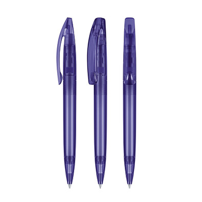 senator® Drehkugelschreiber Bridge Clear, blaue Mine, violett 267