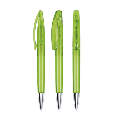 senator® Drehkugelschreiber Bridge Clear MT, blaue Mine, grün 376