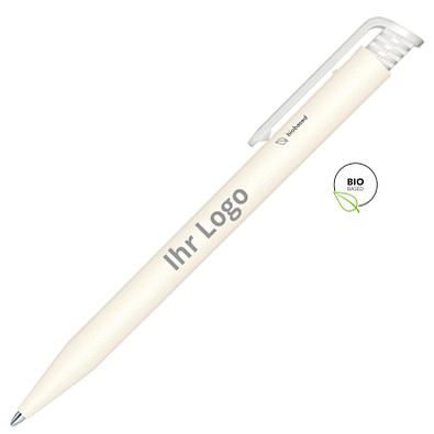 senator® Druckkugelschreiber Super Hit Bio, blaue Mine, natural