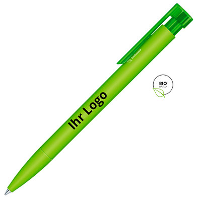 senator® Druckkugelschreiber Liberty Bio, blaue Mine, hellgrün 376