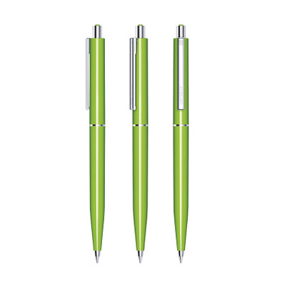 senator® Druckkugelschreiber Point Polished, blaue Mine, grün 376