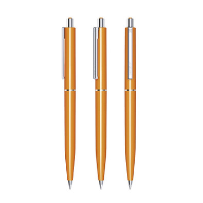 senator® Druckkugelschreiber Point Polished, blaue Mine, orange 151