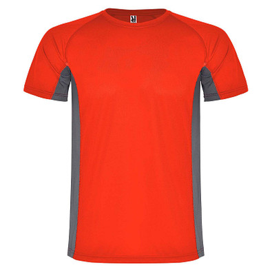 Shanghai Sport T-Shirt für Herren, rot / Dark Lead, L